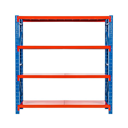 ชั้นเหล็ก 4 ชั้น MATALL 200x60x200 ซม. สีส้ม/น้ำเงิน_1