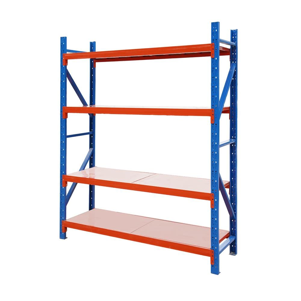 ชั้นเหล็ก 4 ชั้น MATALL 200x150x60 ซม. สีส้ม/น้ำเงิน