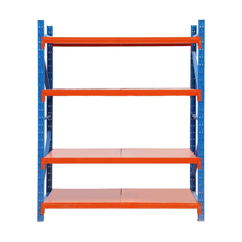 ชั้นเหล็ก 4 ชั้น MATALL 200x150x60 ซม. สีส้ม/น้ำเงิน
