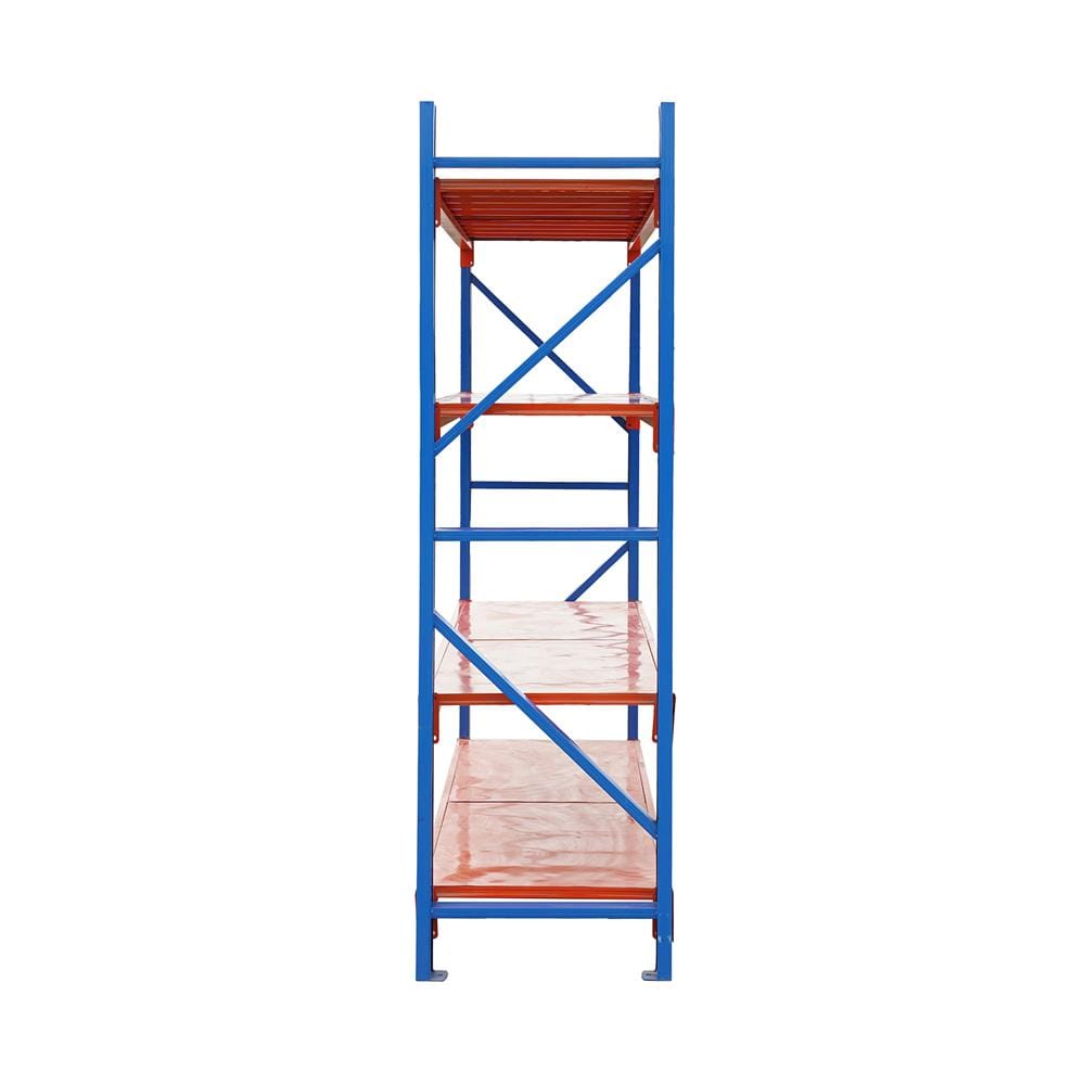 ชั้นเหล็ก 4 ชั้น MATALL 200x150x60 ซม. สีส้ม/น้ำเงิน