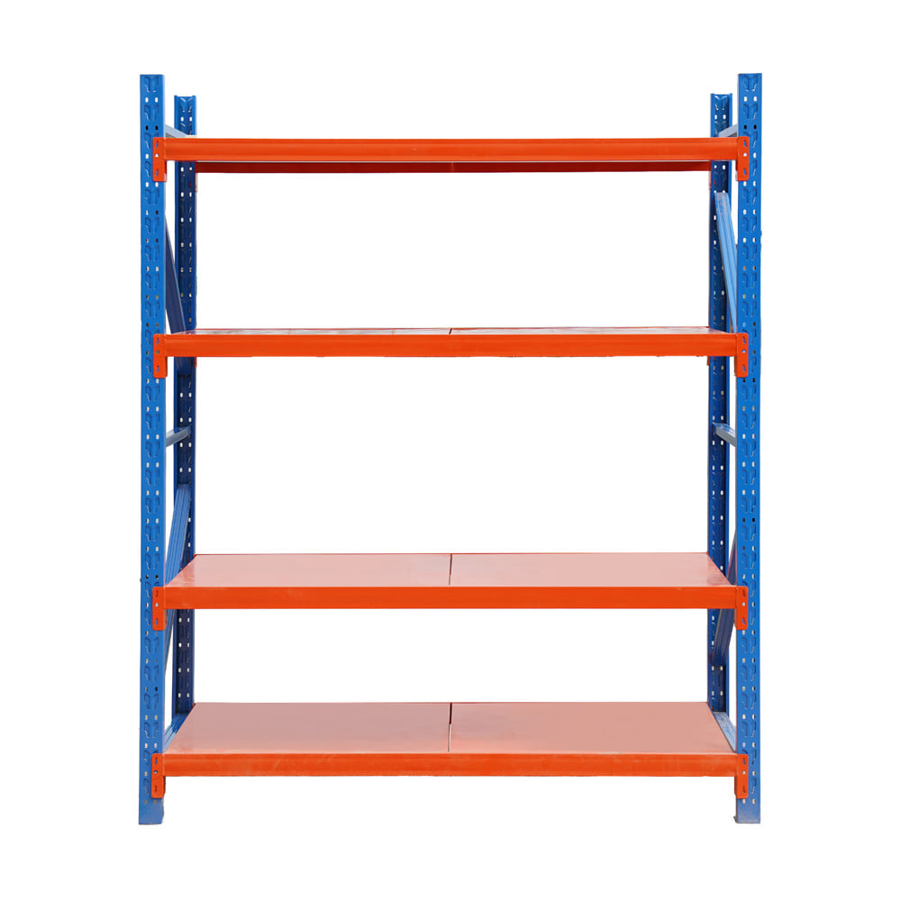 ชั้นเหล็ก 4 ชั้น MATALL 150x60x200 ซม. สีส้ม/น้ำเงิน