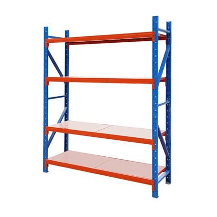 ชั้นเหล็ก 4 ชั้น MATALL 200x150x60 ซม. สีส้ม/น้ำเงิน_0