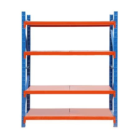 ชั้นเหล็ก 4 ชั้น MATALL 200x150x60 ซม. สีส้ม/น้ำเงิน_1