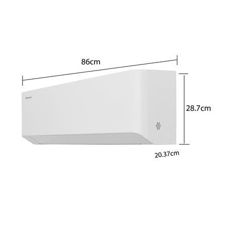 แอร์ผนัง HISENSE AS13X6HBA 12500 บีทียู อินเวอร์เตอร์_4
