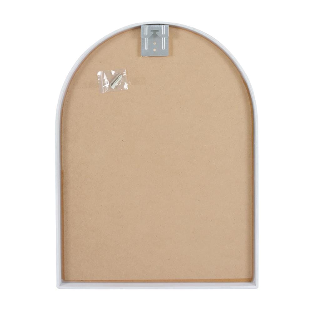 กระจกเงาตกแต่ง GIAVANI GV-0520 45x60 ซม. สีไวท์ โลตัส