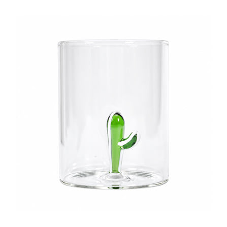 แก้วน้ำ HOMEPRO ลายต้นกระบองเพชร 400 มล._1