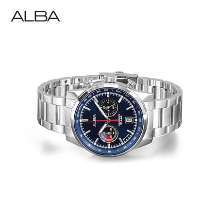 นาฬิกาข้อมือผู้ชาย ALBA รุ่น A4B005X ขนาด 44 มม. สีน้ำเงิน_4