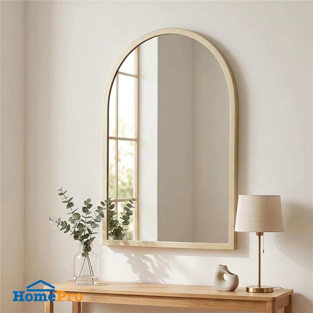 กระจกเงาตกแต่ง GIAVANI GV-0518 45x60 ซม. สีแชมเปญ โกล์ด