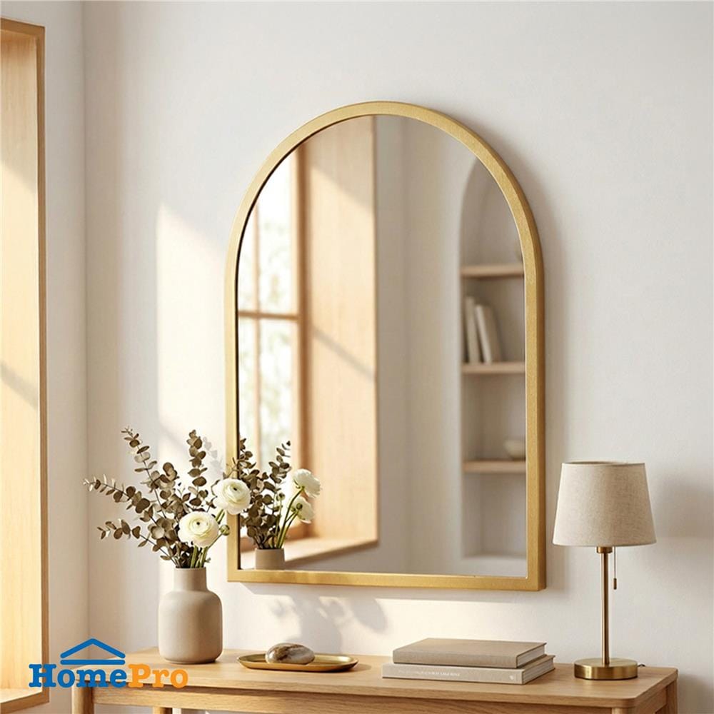 กระจกเงาตกแต่ง GIAVANI GV-0519 45x60 ซม. สีคลาสสิค โกล์ด