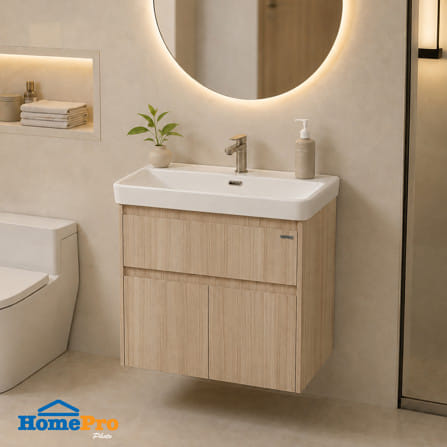 อ่างเคาน์เตอร์ MOYA PLUS HPN-H60-P103 60 ซม. สีไลท์โอ๊ค_4