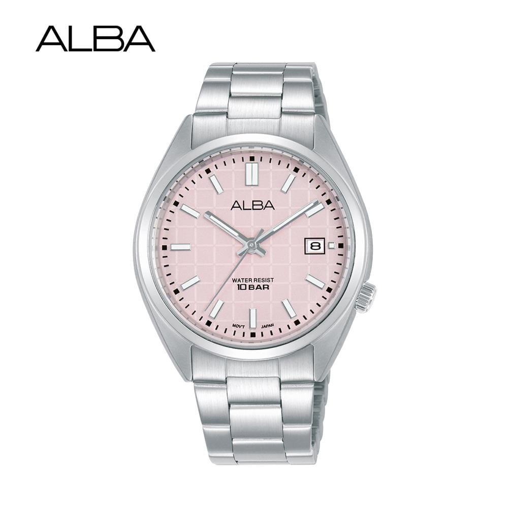 นาฬิกาข้อมือผู้หญิง ALBA AG8M43X 36 มม. สี SILVER/PINK