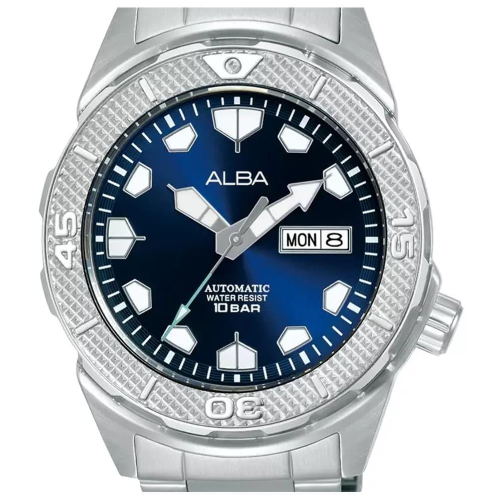 นาฬิกาข้อมือผู้ชาย ALBA AL4559X 42.2 มม. สี SILVER/BLUE