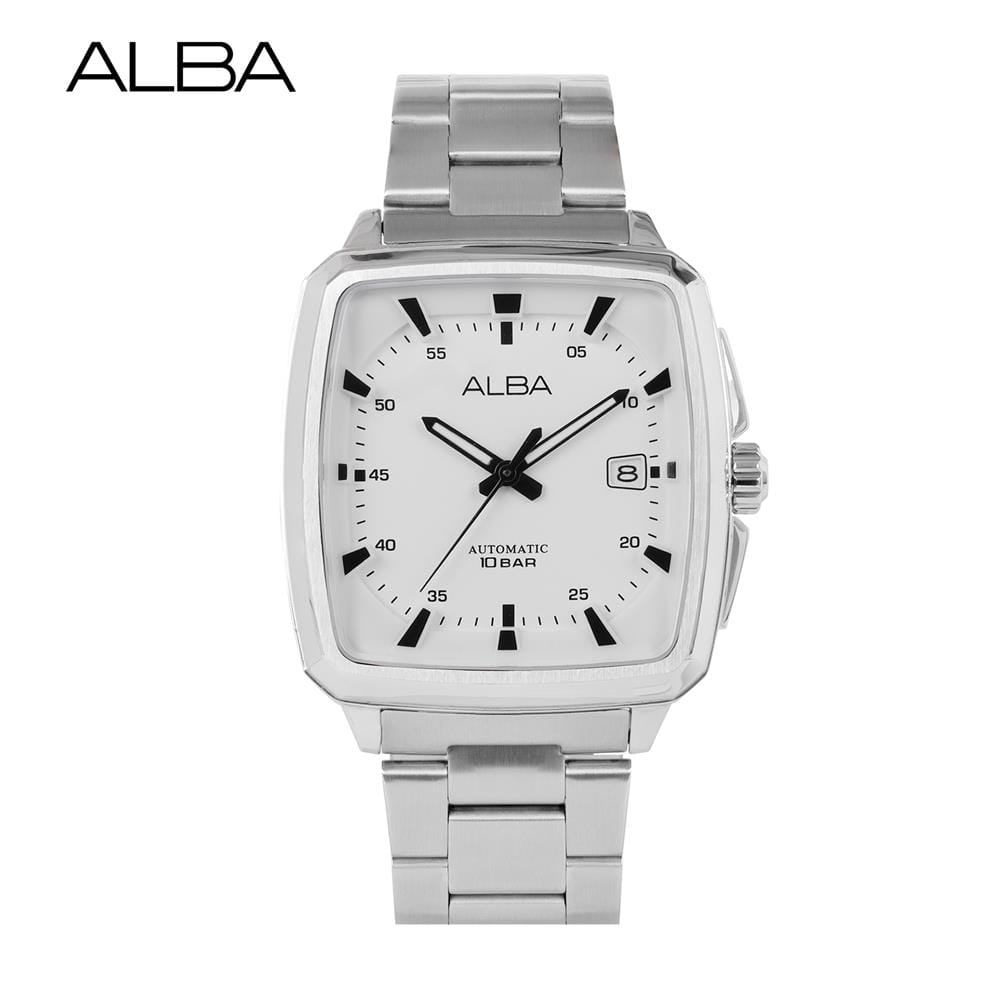 นาฬิกาข้อมือผู้ชาย ALBA รุ่น AU4045X ขนาด 40 มม. สีขาว