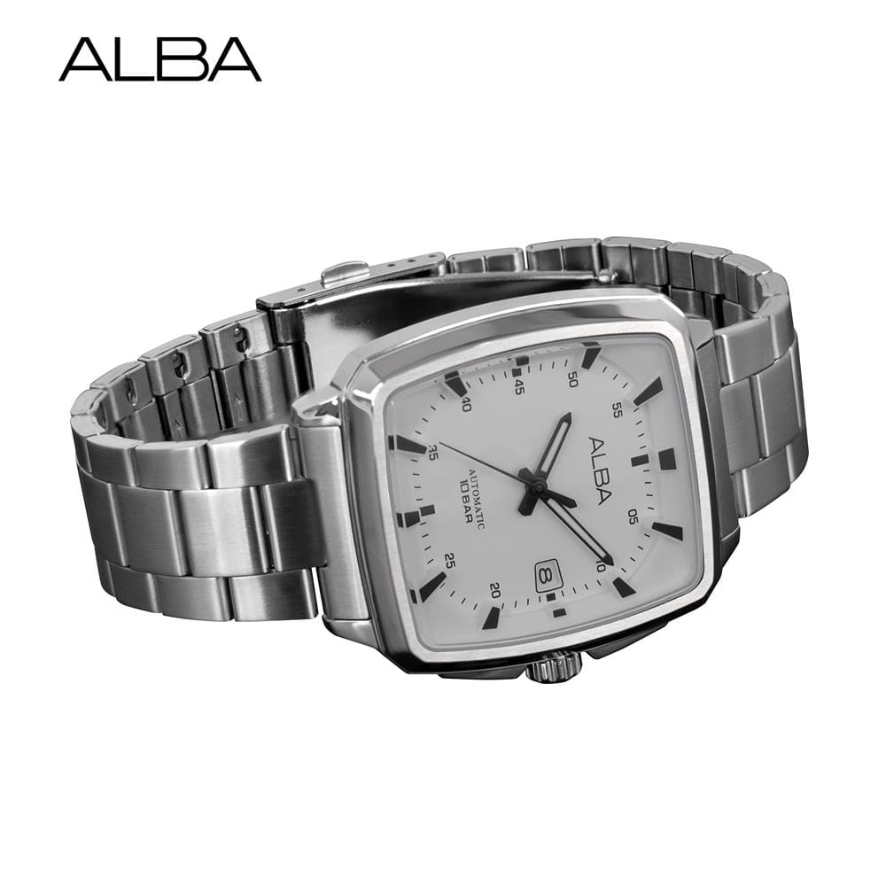 นาฬิกาข้อมือผู้ชาย ALBA รุ่น AU4045X ขนาด 40 มม. สีขาว