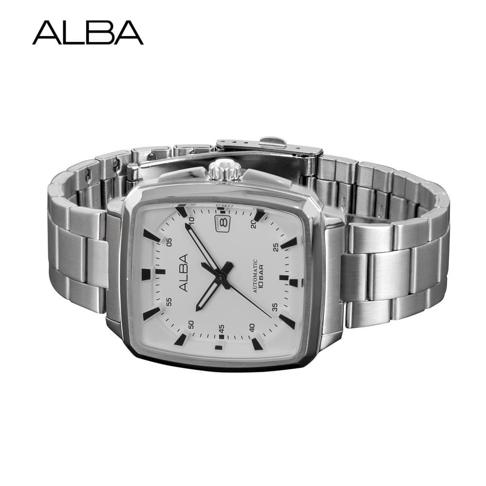 นาฬิกาข้อมือผู้ชาย ALBA รุ่น AU4045X ขนาด 40 มม. สีขาว