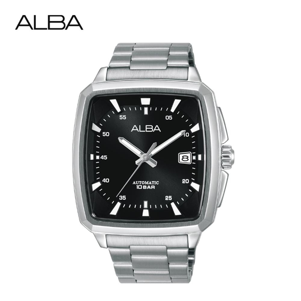 นาฬิกาข้อมือผู้ชาย ALBA AU4043X 40 มม. สี SILVER/BLACK