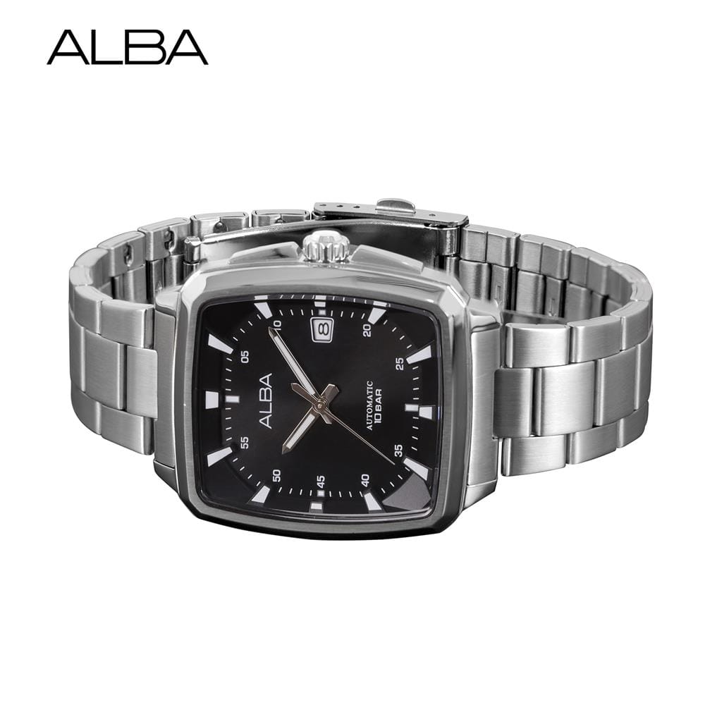 นาฬิกาข้อมือผู้ชาย ALBA AU4043X 40 มม. สี SILVER/BLACK