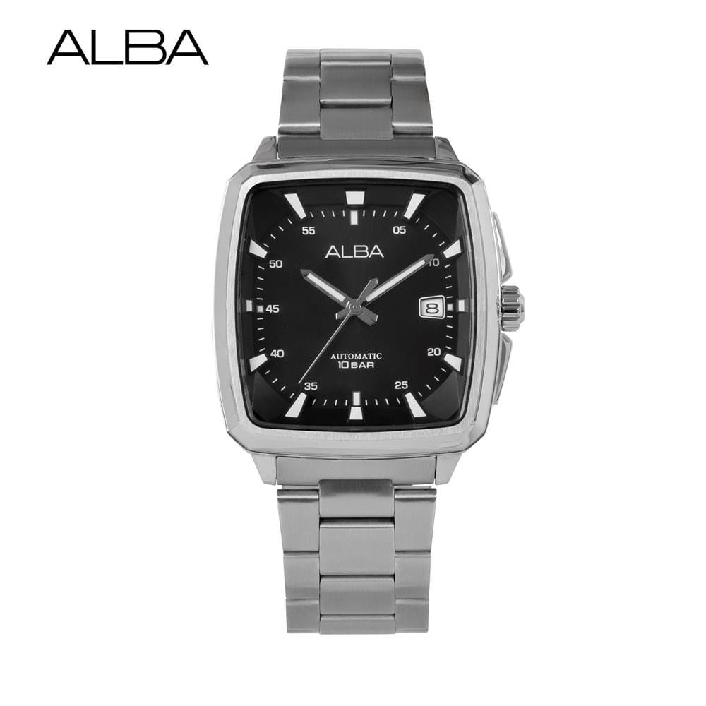 นาฬิกาข้อมือผู้ชาย ALBA AU4043X 40 มม. สี SILVER/BLACK