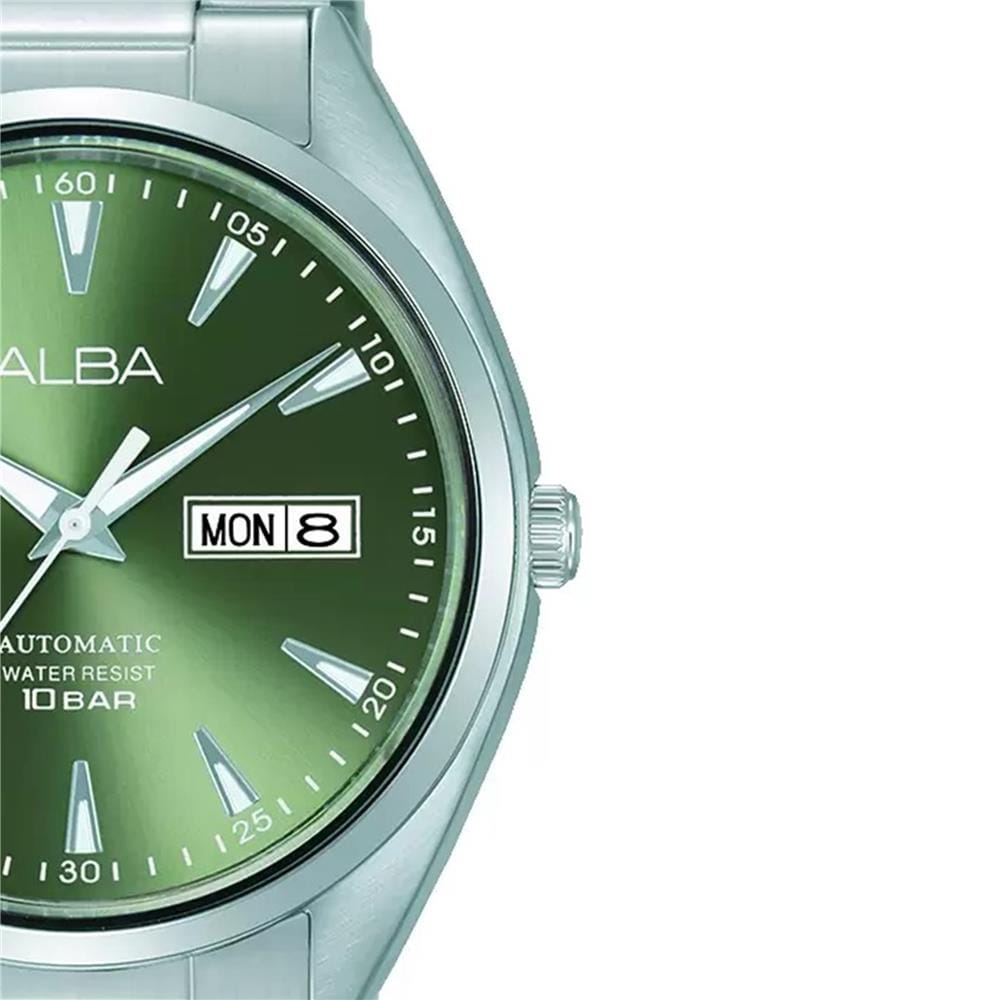 นาฬิกาข้อมือผู้ชาย ALBA รุ่น AL4683X ขนาด 41 มม. สีเขียว