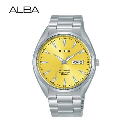 นาฬิกาข้อมือผู้ชาย ALBA AL4677X 41 มม. สี SILVER/YELLOW_0