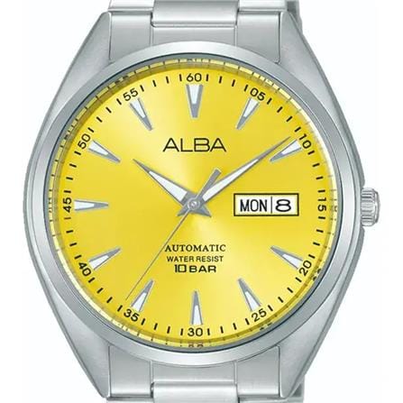 นาฬิกาข้อมือผู้ชาย ALBA AL4677X 41 มม. สี SILVER/YELLOW_1
