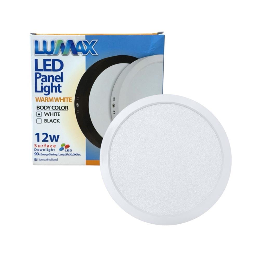 ดาวน์ไลท์ LED LUMAX 03-A1639 6 นิ้ว 12 วัตต์ WARM WHITE สีขาว