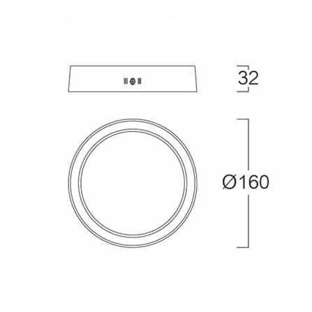 ดาวน์ไลท์ LED LUMAX 03-A1639 6 นิ้ว 12 วัตต์ WARM WHITE สีขาว_6