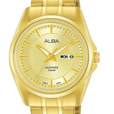 นาฬิกาข้อมือผู้หญิง ALBA รุ่น AN8018X ขนาด 30 มม. สีทอง_1