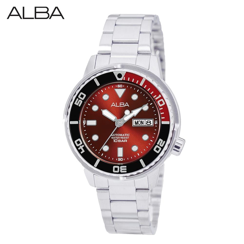 นาฬิกาข้อมือผู้ชาย ALBA รุ่น AL4229X ขนาด 43 มม. สีแดง