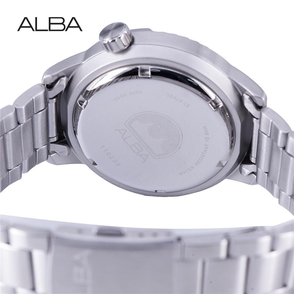 นาฬิกาข้อมือผู้ชาย ALBA รุ่น AL4225X ขนาด 43 มม. สีเขียว