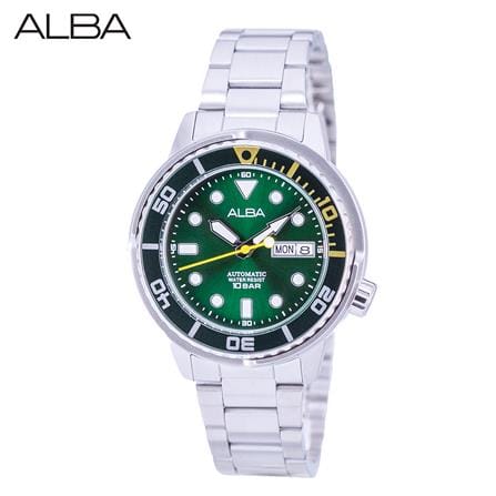 นาฬิกาข้อมือผู้ชาย ALBA รุ่น AL4225X ขนาด 43 มม. สีเขียว