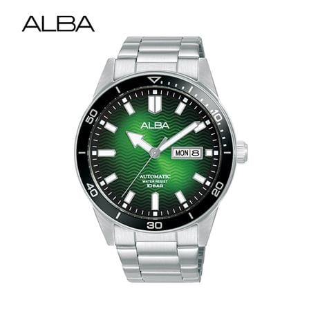 นาฬิกาข้อมือผู้ชาย ALBA AL4613X 43 มม. สี SILVER/GREEN_0