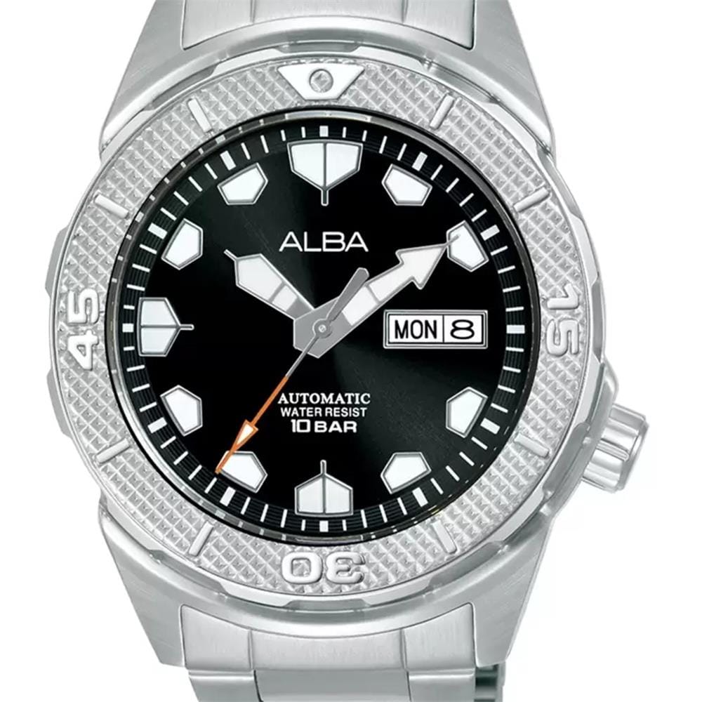 นาฬิกาข้อมือผู้ชาย ALBA รุ่น AL4561X ขนาด 42.4 มม. สีดำ