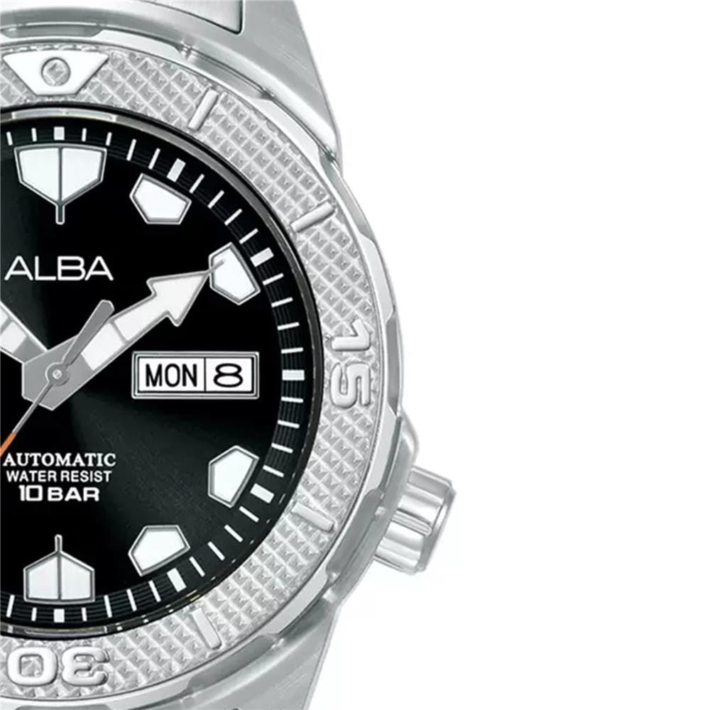 นาฬิกาข้อมือผู้ชาย ALBA รุ่น AL4561X ขนาด 42.4 มม. สีดำ