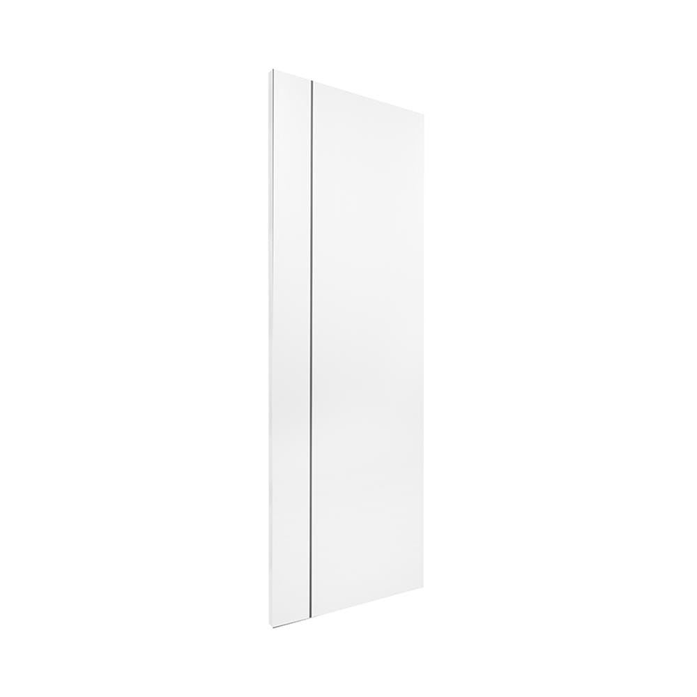 ชุดประตูห้องน้ำพร้อมวงกบ UPVC ไม่เจาะลูกบิด ASARA A811 70x200 ซม. สีขาว