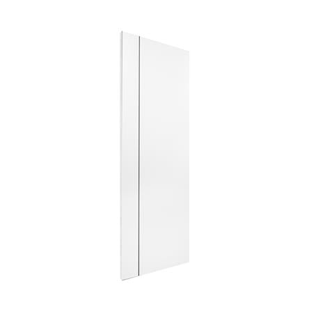 ชุดประตูห้องน้ำพร้อมวงกบ UPVC ไม่เจาะลูกบิด ASARA A811 70x200 ซม. สีขาว_1