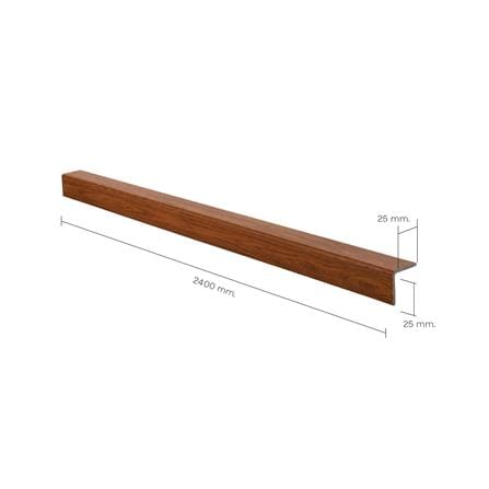 ตัวจบครอบฉาก PVC SMARTMATT 2.5x240x2.5 ซม. 035-1 สีน้ำตาล_3