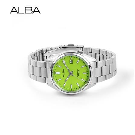 นาฬิกาข้อมือผู้หญิง ALBA รุ่น AG8N25X ขนาด 36 มม. สีเขียว_2