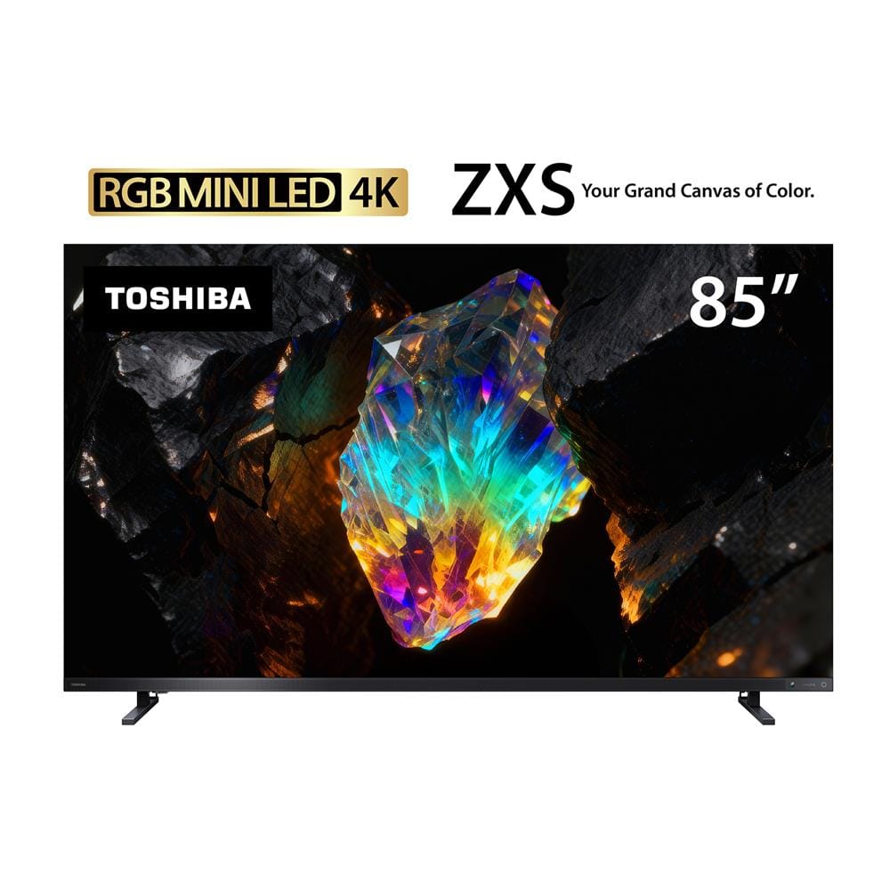 ทีวีอาร์จีบี มินิแอลอีดี 85 นิ้ว TOSHIBA (4K, MINI LED, VIDAA) 85ZXS