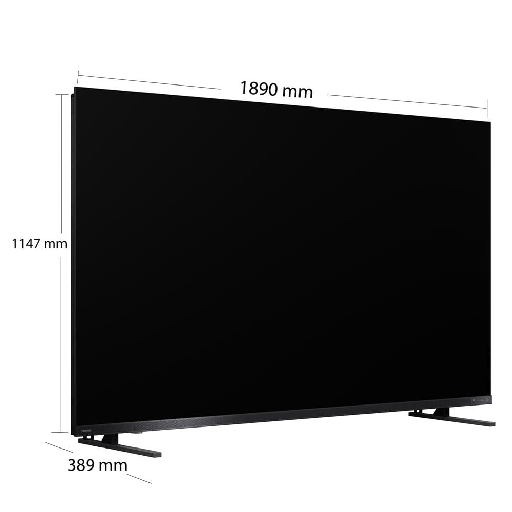 ทีวีอาร์จีบี มินิแอลอีดี 85 นิ้ว TOSHIBA (4K, MINI LED, VIDAA) 85ZXS
