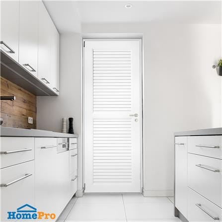 ประตูห้องน้ำ UPVC ไม่เจาะลูกบิด ASARA S937 70x180 ซม. สีขาว_1