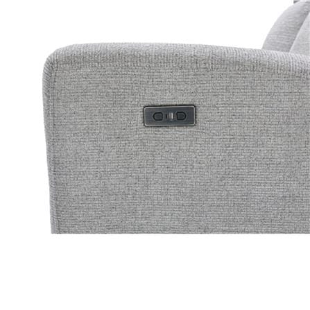เก้าอี้ปรับนอนไฟฟ้า 2 ที่นั่ง SOFA SOLUTIONS 19252588 MERRION สีเทา_3