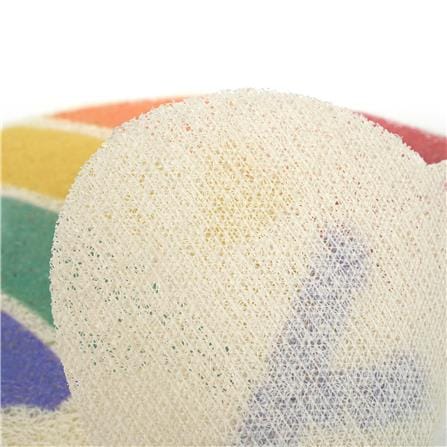 พรมเช็ดเท้าดักฝุ่น SNAZZ T-HAPPY 38x58 ซม. สีขาว_1
