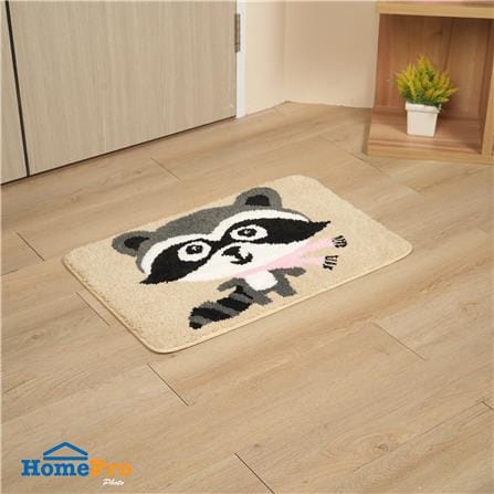 พรม SNAZZ T-RACCOON 45x70 ซม. สีครีม_5