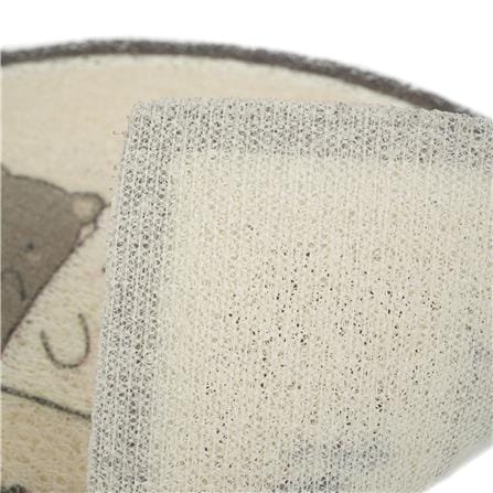พรมเช็ดเท้าดักฝุ่น SNAZZ T-BEAR 38x58 ซม. สีครีม_1