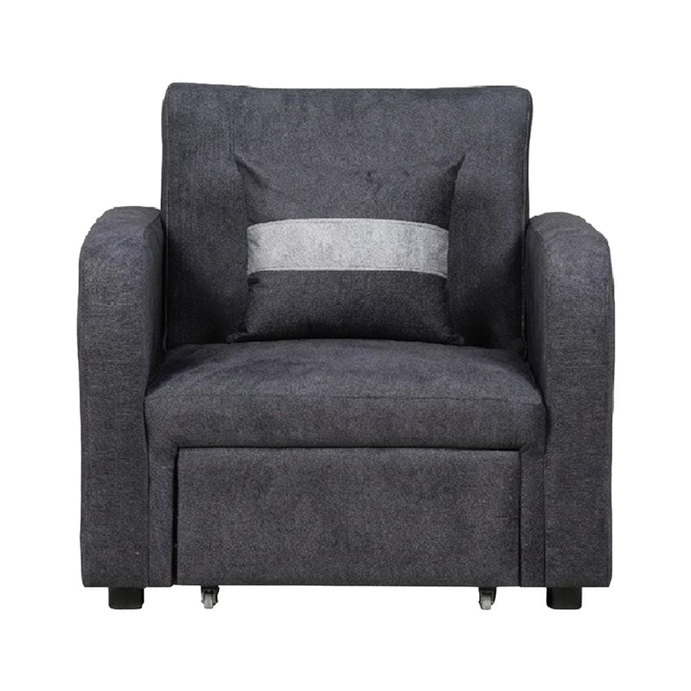 โซฟาเบด AS FURNITURE ELSA สีเทาเข้ม