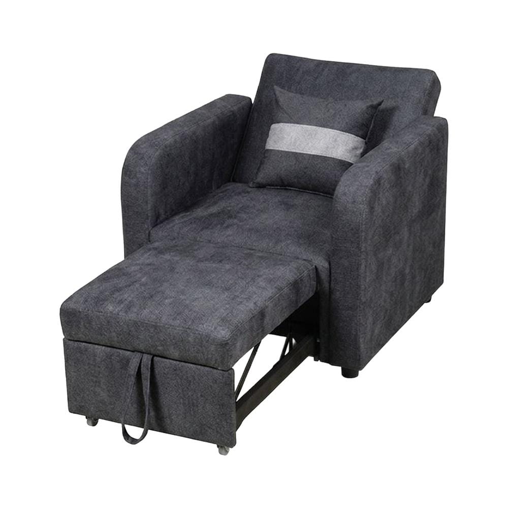 โซฟาเบด AS FURNITURE ELSA สีเทาเข้ม