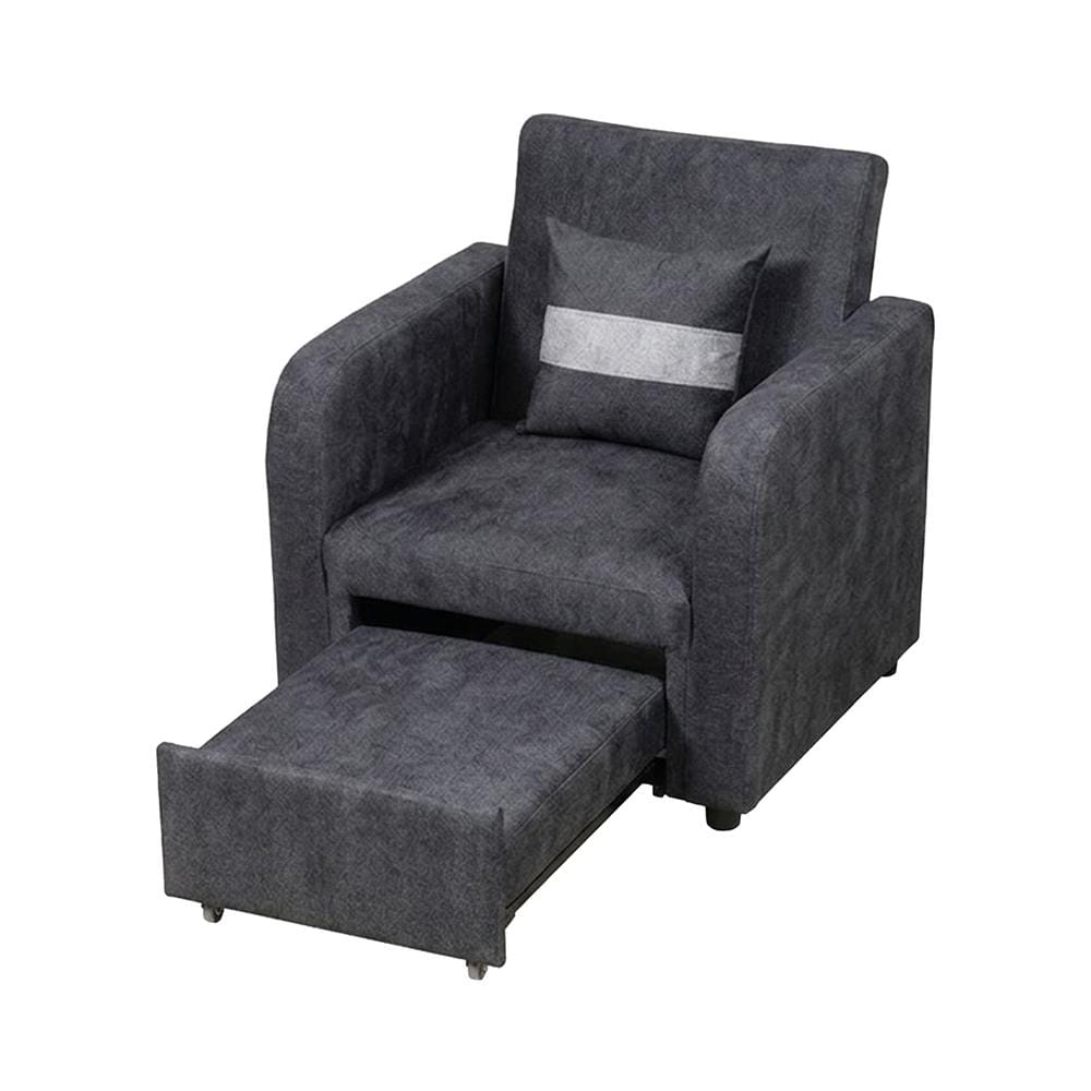 โซฟาเบด AS FURNITURE ELSA สีเทาเข้ม