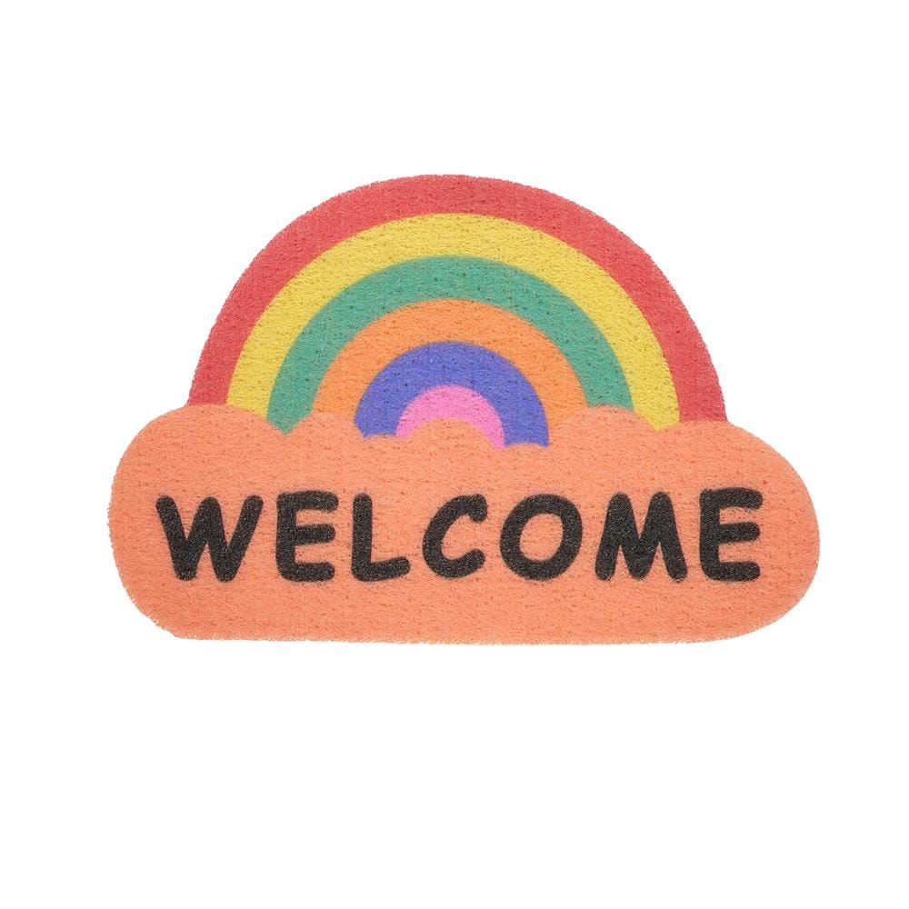 พรมเช็ดเท้าดักฝุ่น SNAZZ T-WELCOME 38x58 ซม.