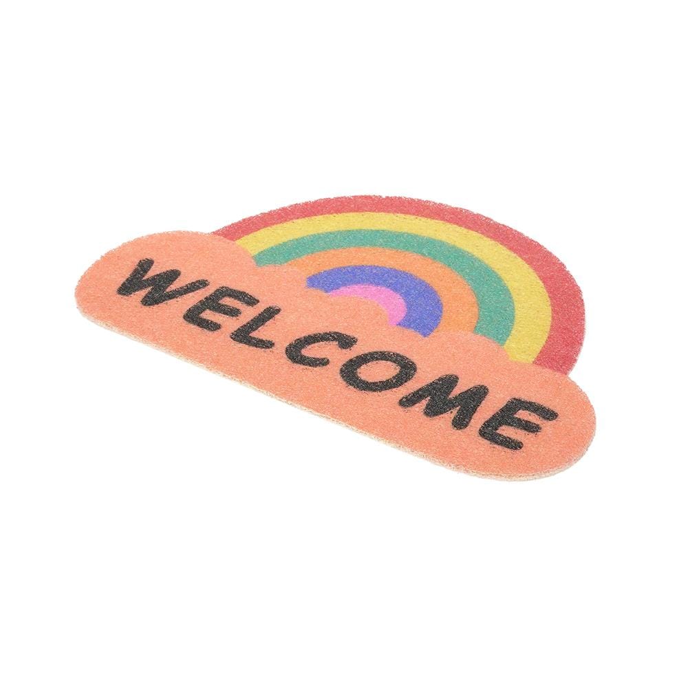พรมเช็ดเท้าดักฝุ่น SNAZZ T-WELCOME 38x58 ซม.